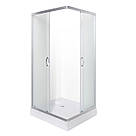 Душова кабіна 25 KT 90х90 квадратна, дрібний піддон, фото 3