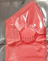 Маска захисна багаторазова з клапаном Pitta fashin mask, червоний