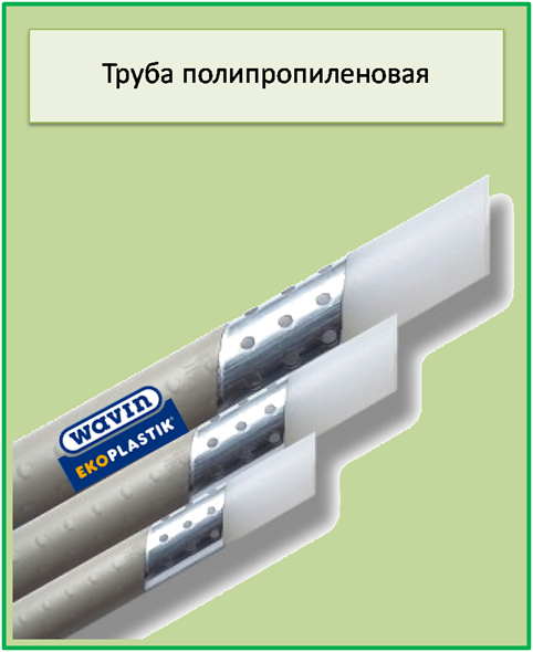 Wavin поліпропіленова Труба для опалення STABI PLUS PN20 20х2,8