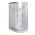 Душова кабіна 012 JK L 120х80  глибокий піддон, асиметрична ліва, фото 2