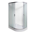 Душова кабіна 012 JK L 120х80  глибокий піддон, асиметрична ліва, фото 3