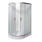 Душова кабіна 012 JK R 120х80 глибокий піддон, асиметрична права, фото 3
