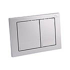 Змивна клавіша для інсталяції Q-TAP Nest QT0111M06029SAT подвійна матована сатин 72466, фото 4