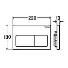 Система інсталяції для унітазу VIEGA Prevista Dry 771973+678630+773717 з кнопкою хром 71953, фото 3