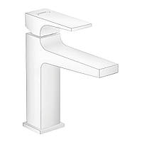 Кран для умывальника однозахватный HANSGROHE METROPOL 32507700 белый латунь с донным клапаном 74560