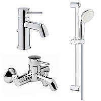 Набор смесителей для ванны GROHE BAUCLASSIC 123868S хром латунь 77015