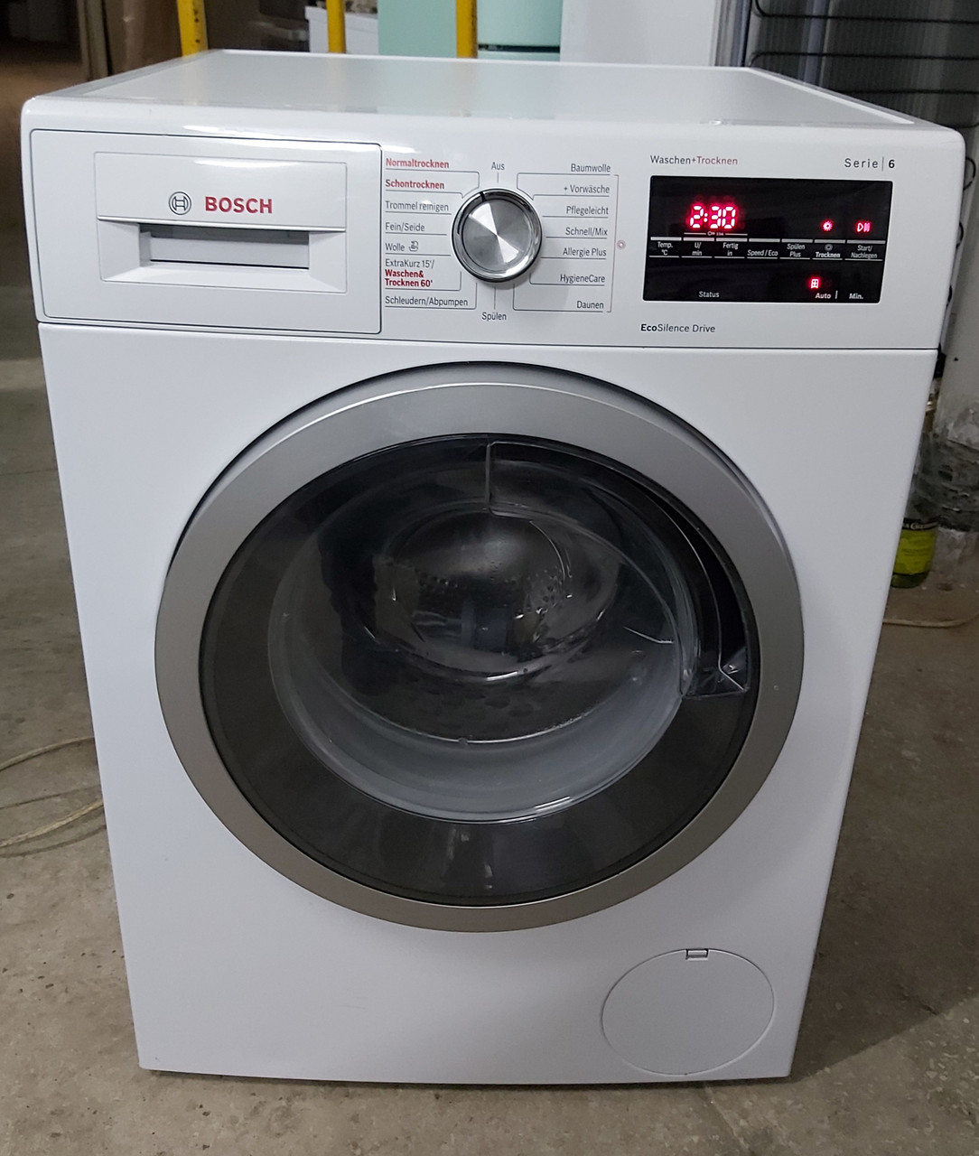Пральна машина з сушкою 8/4кг Бош BOSCH WVG30443EU А+++
