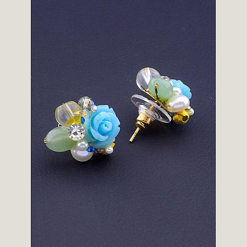 Сережки біжутерія в стилі Hand Made з ювелірні сплаву