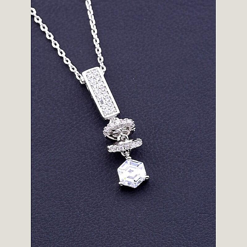 Підвіска біжутерія жіноча на шию Xuping Jewelry 45 см родієве покриття