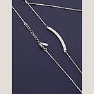 Подвеска на шею женская на шею Фианит Xuping Jewelry родиевое покрытие, фото 3