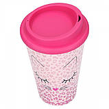 Top Model To-Go Cat Стакан з кришкою Кішка Таліта 350 мл Топ Модел Чашка, фото 3