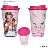 Top Model To-Go Cat Стакан з кришкою Кішка Таліта 350 мл Топ Модел Чашка, фото 4