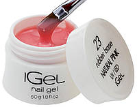 Камуфлирующая база для ногтей iGel Natural Pink №23 50 гр