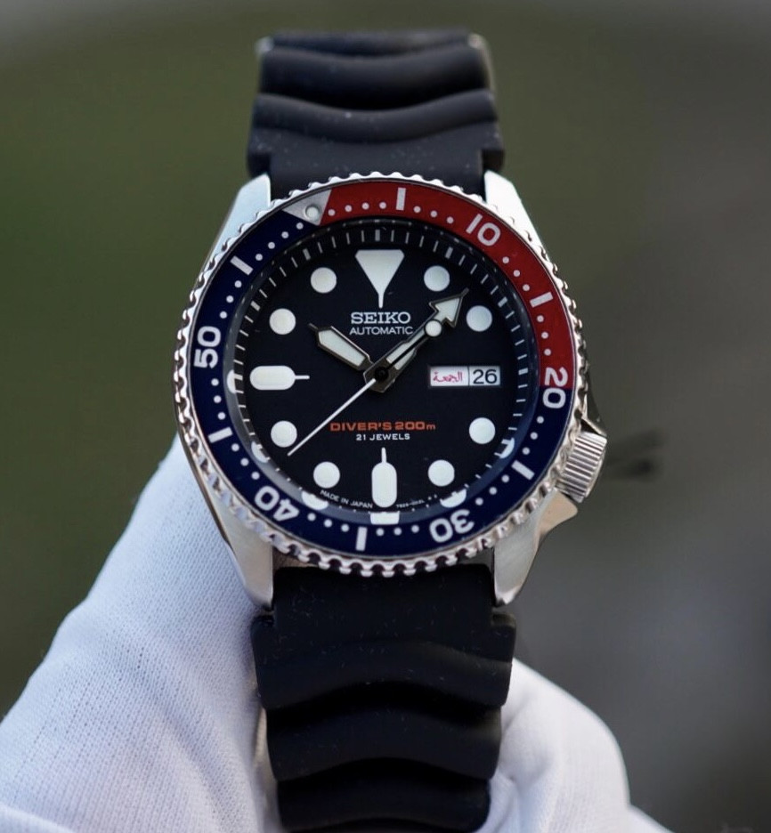 Seiko SKX009J1 Automatic Pepsi Diver 200m MADE IN JAPAN