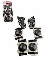 Захист рук та ніг MS 0032 для катання на велосипеді, роликах, скейті, самокаті  Білий