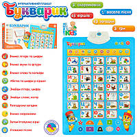 Дитячий розвиваючий плакат 7031 UA укр. мовою