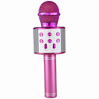 Караоке  мікрофон  WS-858  WS-858(Pink)