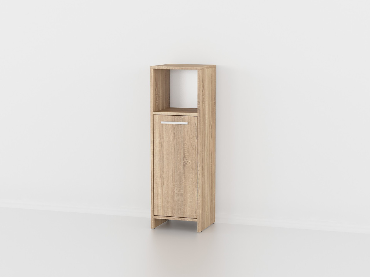 Пенал з полицею та дверцятами Forte Wilmer 950x300x300 Дуб сонома, фото 1