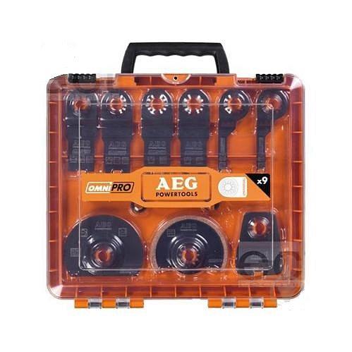 Набір насадок для реноваторов OMNI 9 шт. у футлярі AEG 4932430314 (Німеччина), фото 1
