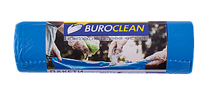 /Пакети для сміття 160л/10 шт міцні сині 900х1200мм 24мкм BuroClean EuroStandart