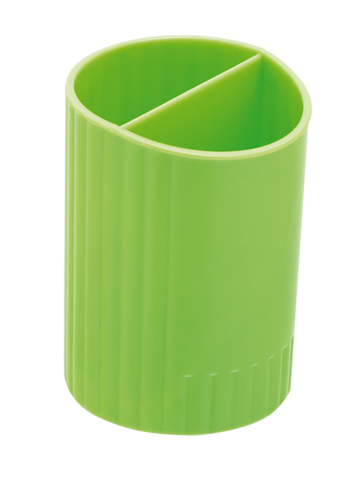 /Стакан для письмового приладдя СФЕРІК на два відділення салатовий KIDS Line
