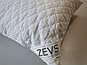 Подушка стьобана кульковий холлофайбер ТМ "ZEVS" VIP 70 х 70 см, фото 5