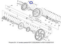 Ступица шкива вала главного контрпривода КЗС-1218