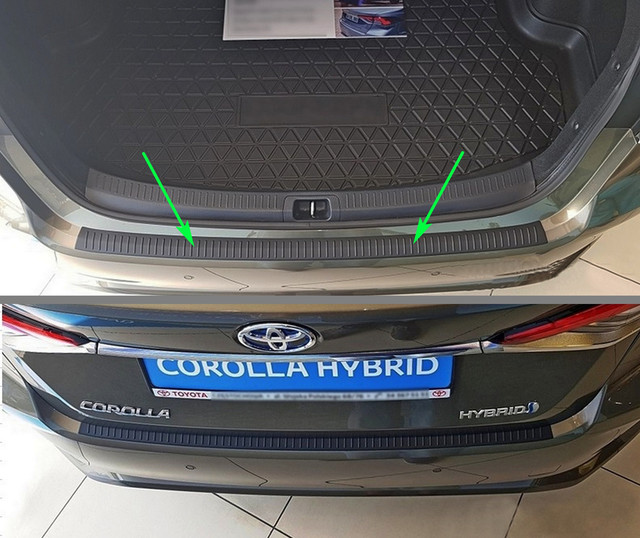 N-59  pu rear bumper protector 