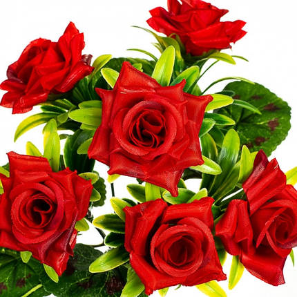Букет "Троянди" червоний 32 см (8412-017), фото 2