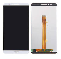 Дисплей для телефона Huawei Ascend Mate 7 (JAZZ-L09) MT7-L09 с сенсорным стеклом (Белый) Оригинал Китай