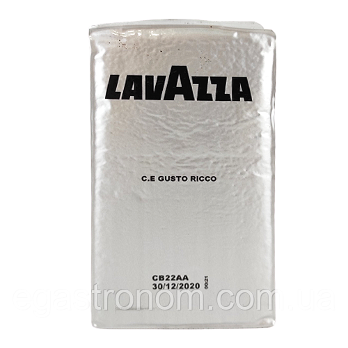 Кава крема густо ріко (срібна) Лавацца Lavazza crema gusto rico 250g 20шт/ящ (Код: 00-00003195), фото 1