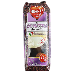 Капучино амаретто Хертс Hearts amarettо 1kg 10шт/ящ (Код: 00-00003832)