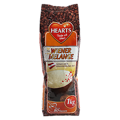 Капучино віденський меланж Хертс Hearts wiener melange 1kg 10шт/ящ (Код: 00-00003850)