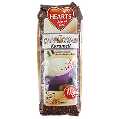 Капучино карамель Хертс Hearts karamell 1kg 10шт/ящ (Код: 00-00003862)