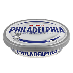 Крем-сир оригінальна Філадельфія Philadelphia original 175g 10шт/ящ (Код: 00-00003689)