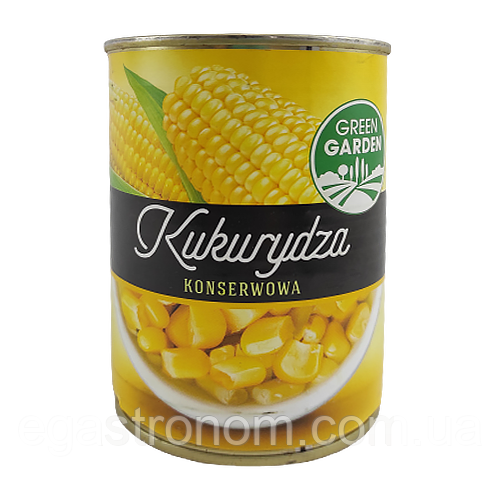 Кукурудза Грін Гарден Green garden 400/220g 10шт/ящ (Код: 00-00003244), фото 1