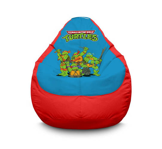 Купить Кресло мешок "Ninja Turtles. Classic. Red" Оксфорд, цена 1767 ...