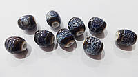 Аксессуары для браслетов бусины керамические 11*13 мм в ассортименте