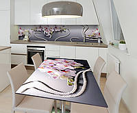 Наклейка 3Д виниловая на стол Zatarga «Ожерелье в подарок» 600х1200 мм для домов, квартир, столов, кофейн,