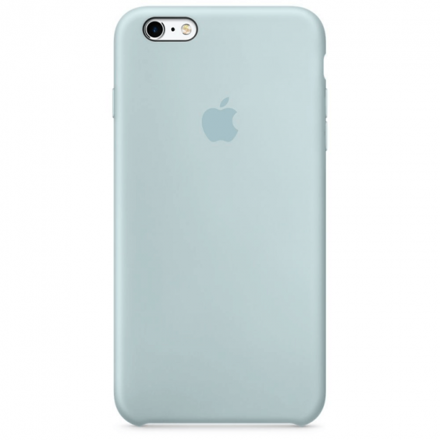Чохол Silicone case для IPhone 6/6s Turquoise світло-зелений