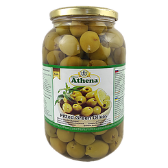 Оливки з кісточкою Атена Athena 750/1,285g 9шт/ящ (Код: 00-00000580)