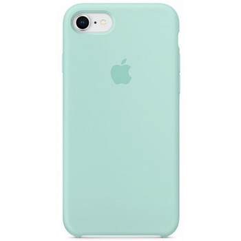 Чохол Silicone case для IPhone 7 (03) Turquoise світло-зелений