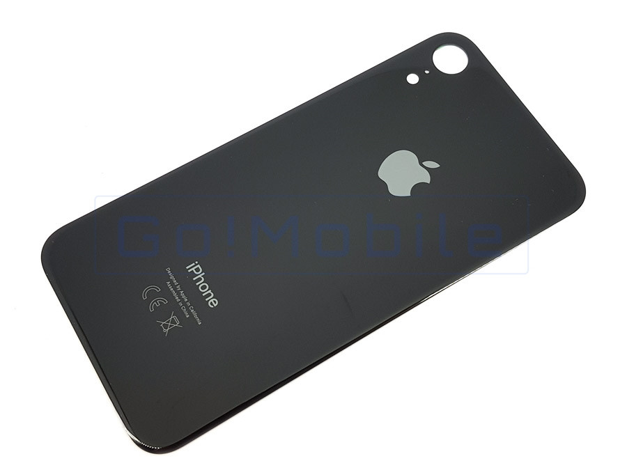 Задня Кришка IPhone XR, Чорна для Заміни Без Розбирання Корпусу ...