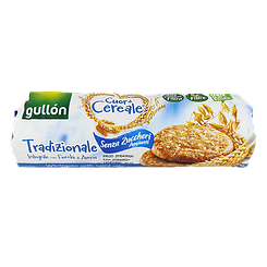 Печиво традиційне (без цукру) Гуллон Gullon Cuor Cereale tradizionale 280g 16шт/ящ (Код: 00-00003674)