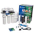 Система зворотнього осмосу Aquafilter, 6 ступенів очищення, з мінералізатором і помпою, фото 2