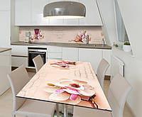 Наклейка 3Д виниловая на стол Zatarga «Поэзия души» 600х1200 мм для домов, квартир, столов, кофейн, кафе