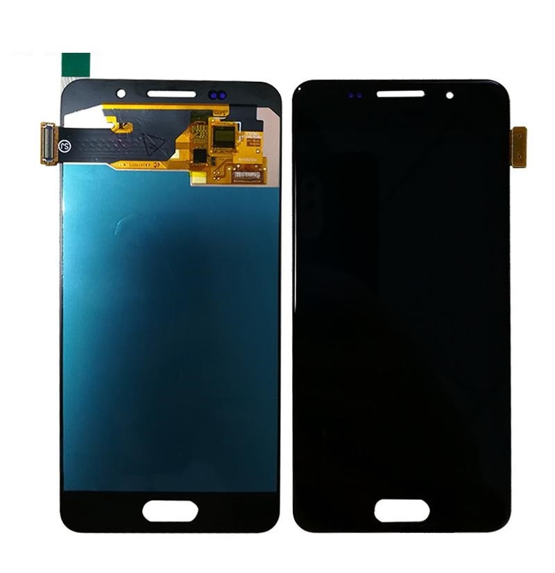 Дисплей для Samsung SM-A310F Galaxy A3 (2016) з сенсорним склом (Чорний) Сервісний оригінал