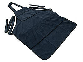 Микрофибровый фартух, великий - Autofiber Microfiber Detailing Apron чорний (APRON305BLBL-LG-1)