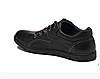 Чоловічі шкіряні туфлі Leather black shoes чорні, фото 7