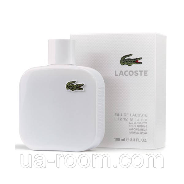 Парфюм мужской Lacoste Eau de Lacoste L.12.12 Blanc,100 мл.(VIP Лицензия).